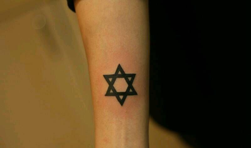 六芒星纹身图片