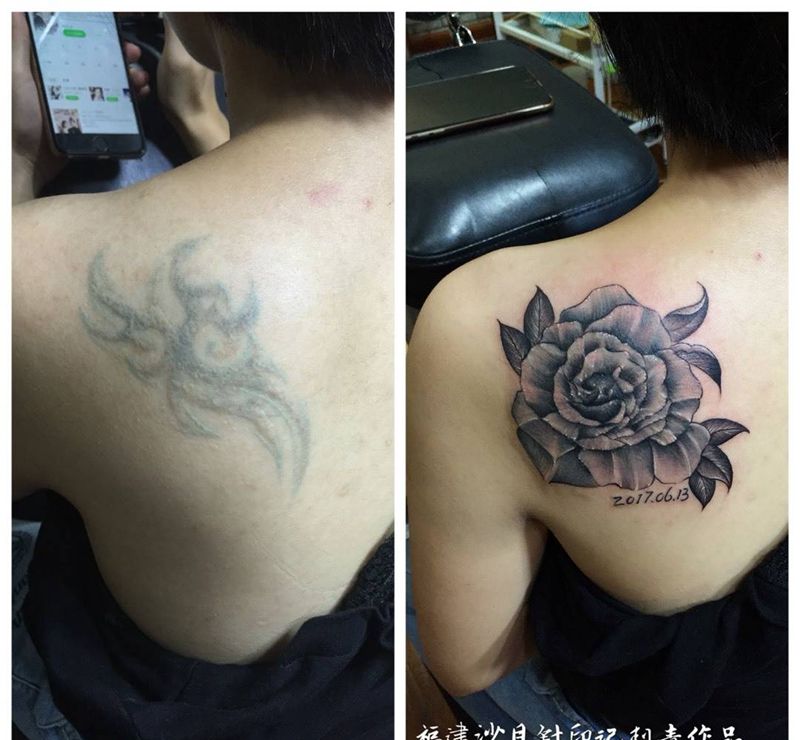 遮盖作品纹身图片