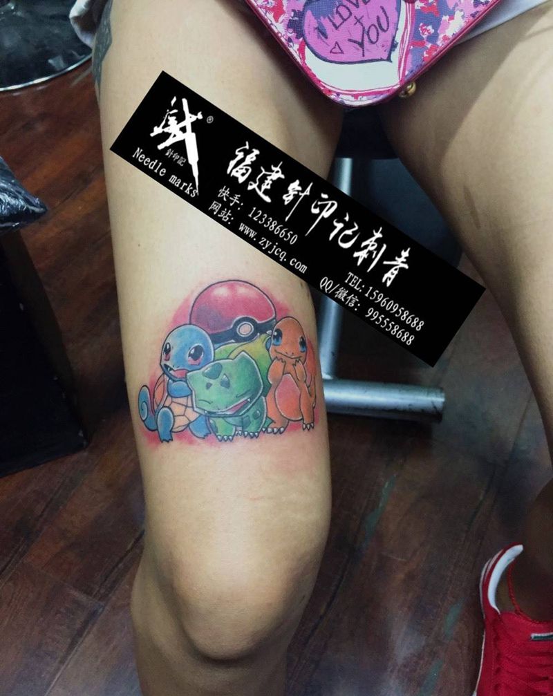 卡通纹身图片