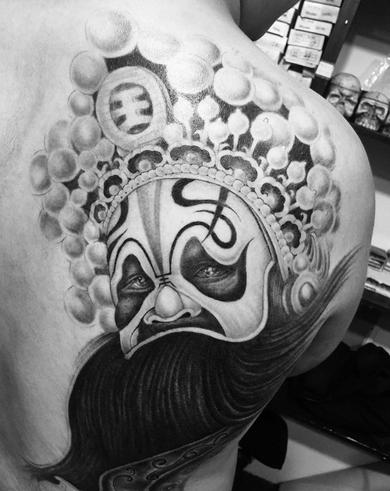 霸王---未完待续纹身图片