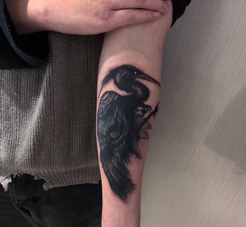 暗黑/遮盖纹身图片_手臂手部纹身图案