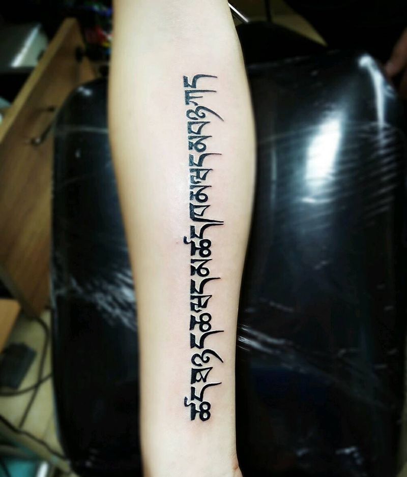 文字纹身图片
