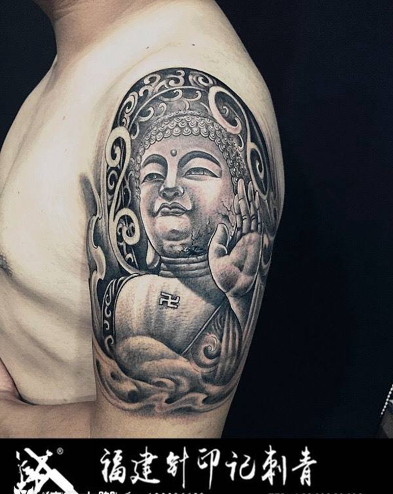 《佛缘》纹身图片