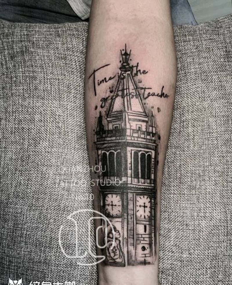 速写风纹身图片_手部点刺几何纹身图案