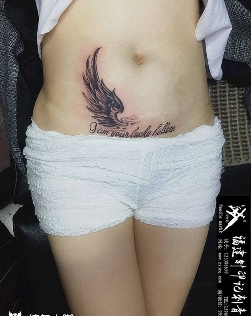 腹部纹身纹身图片