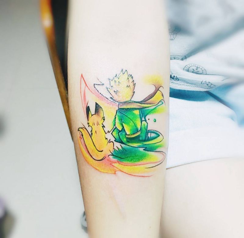 小王子纹身图片
