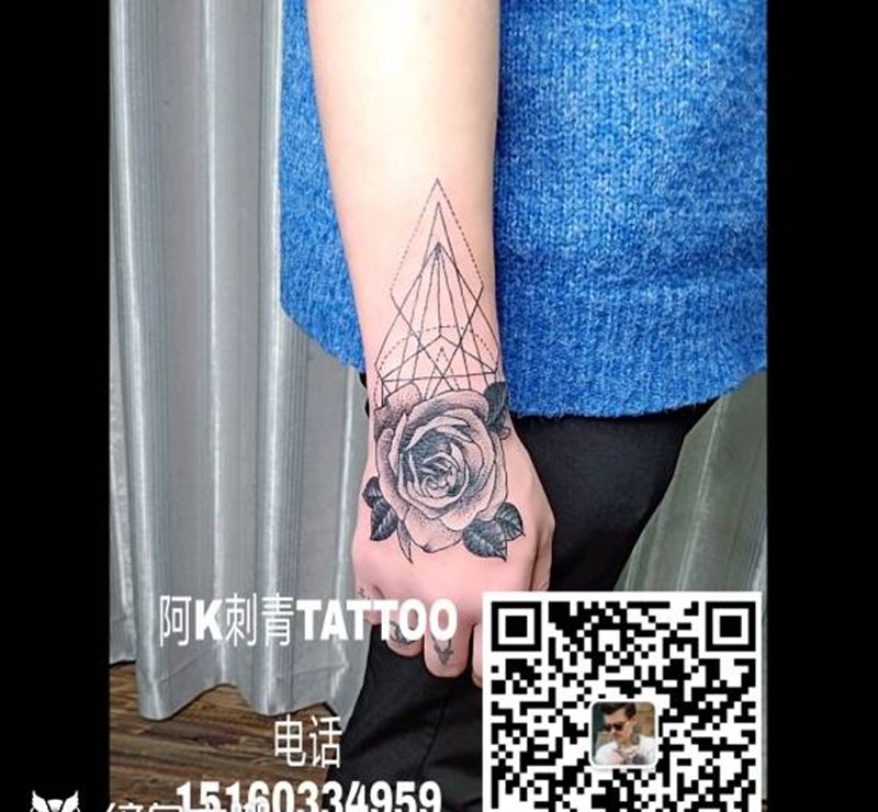 手背纹身纹身图片