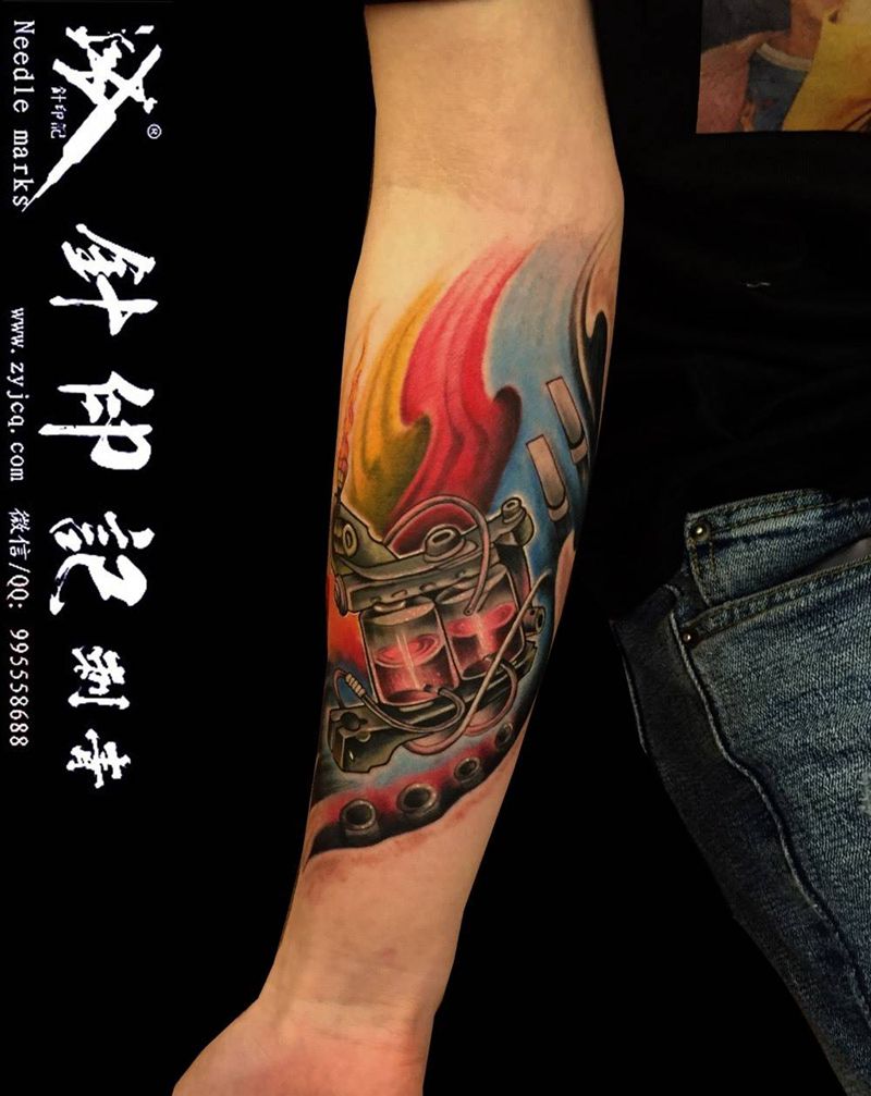 纹身机纹身图片