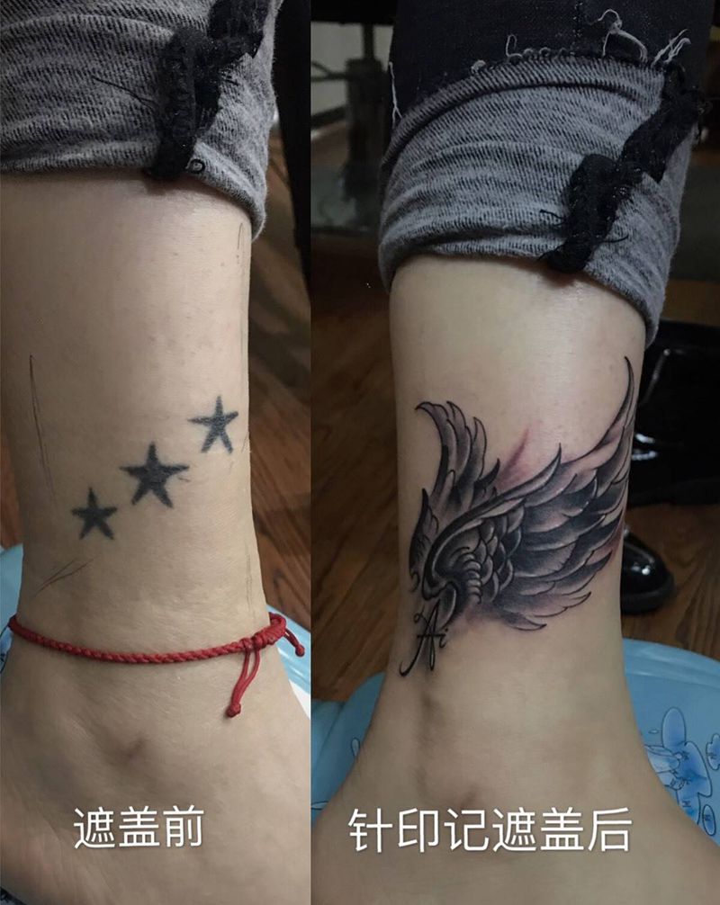 遮盖作品纹身图片