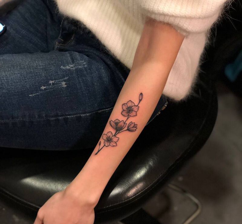 小清新纹身图片