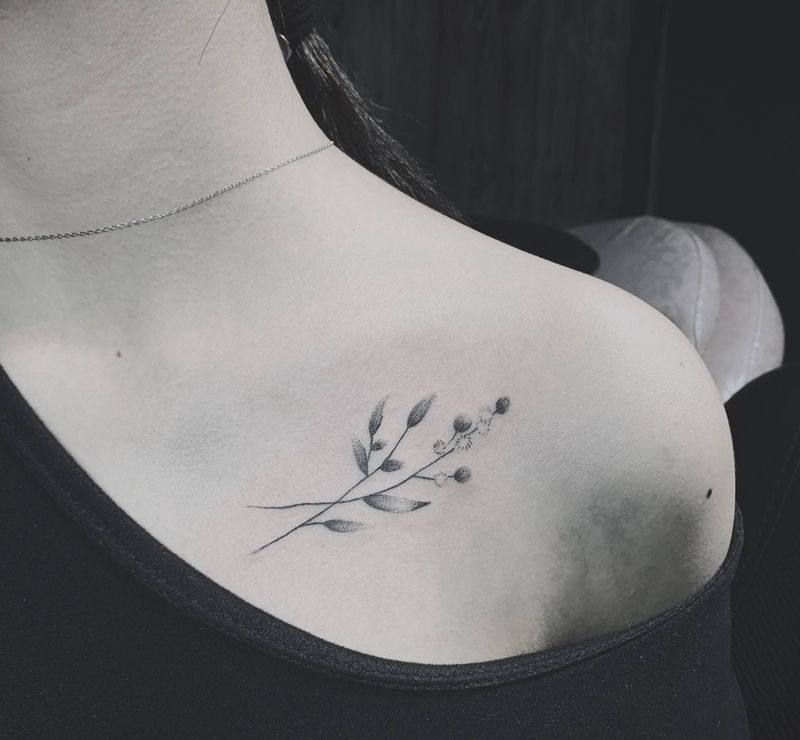 小清新纹身图片_小清新纹身图案