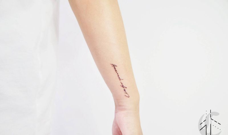 live for your s纹身图片_手臂纹身图案