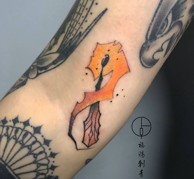 火柴纹身图片_手臂手部New SchoolOld School纹身图案