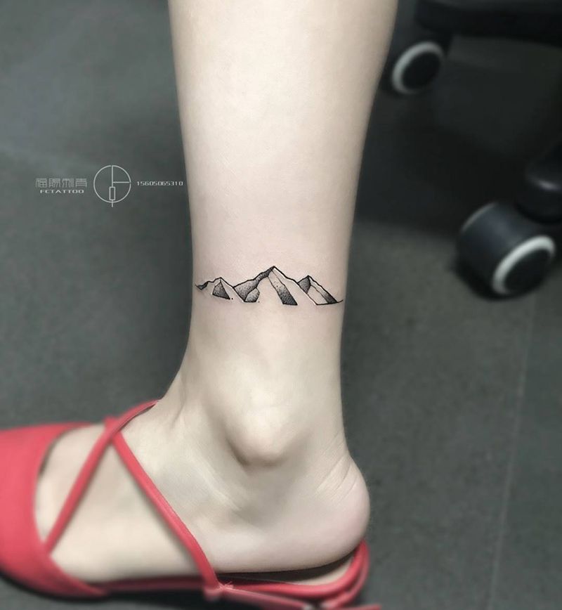 山纹身图片