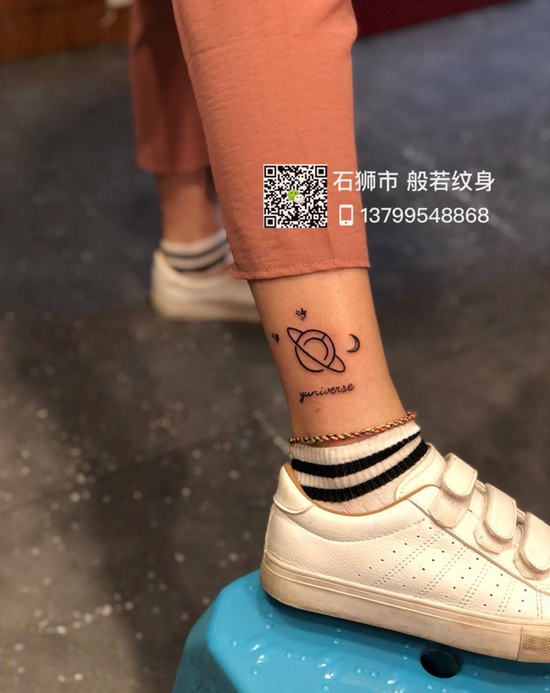 脚踝纹身图纹身图片