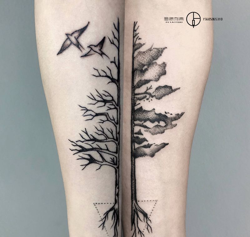 情侣纹身纹身图片