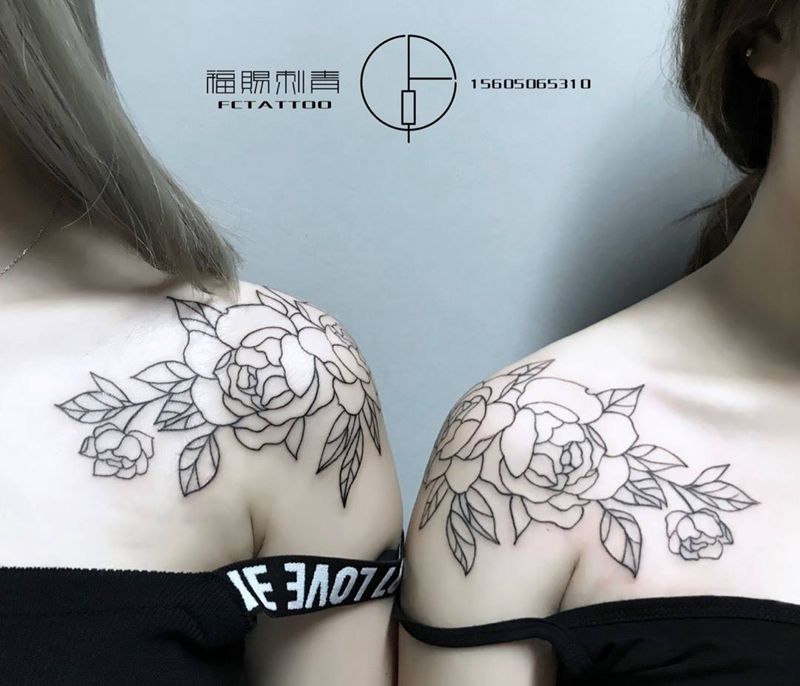 闺蜜纹身纹身图片