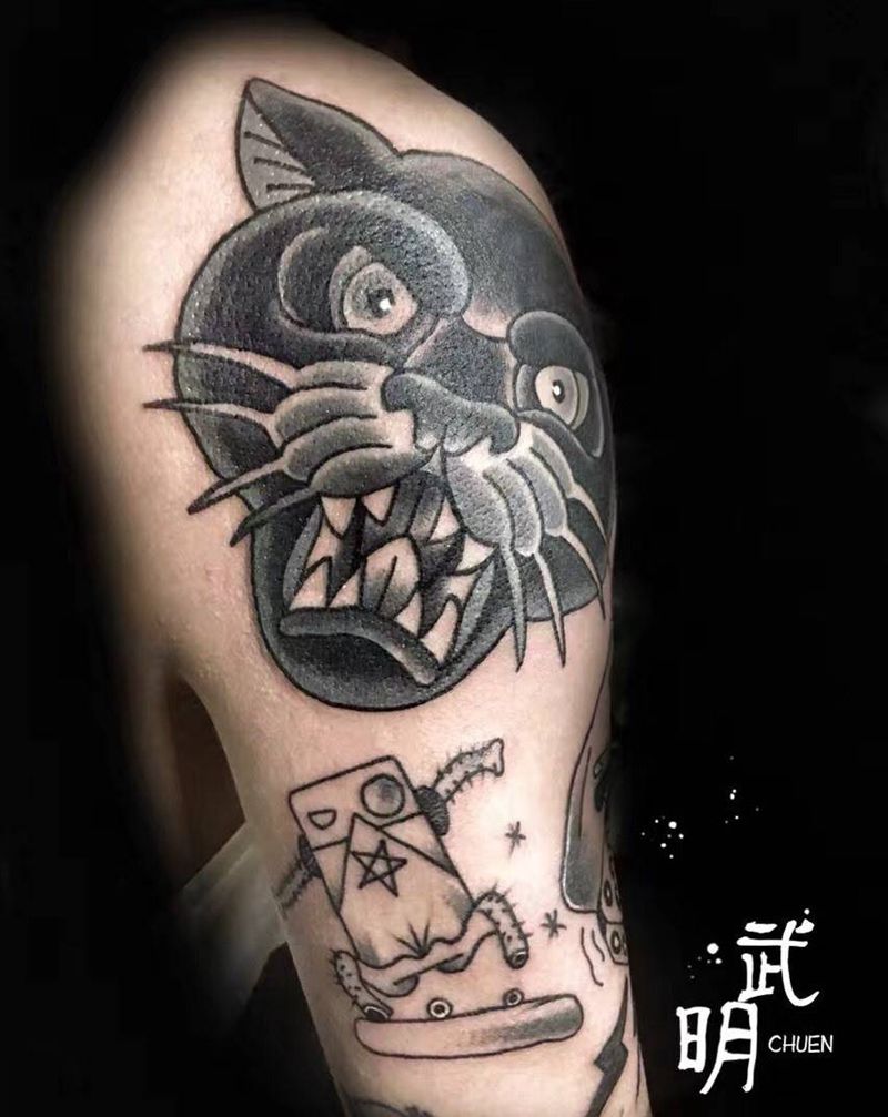 old school纹身图片