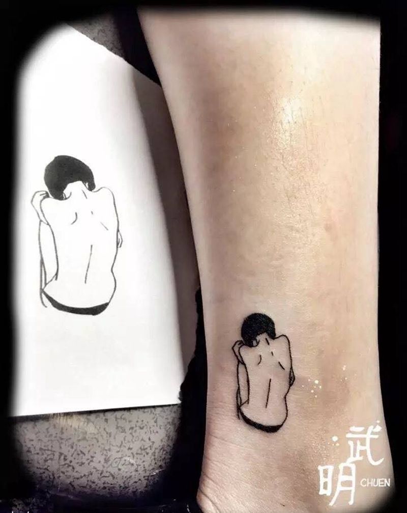 小清新纹身图片