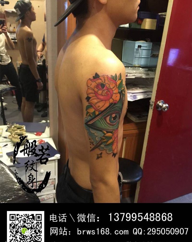 上帝之眼纹身图片