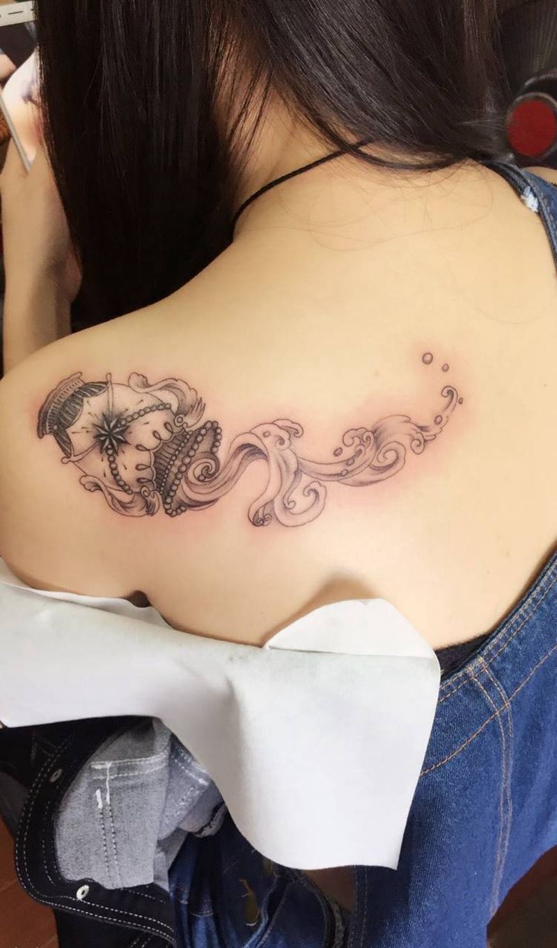 水瓶纹身图片