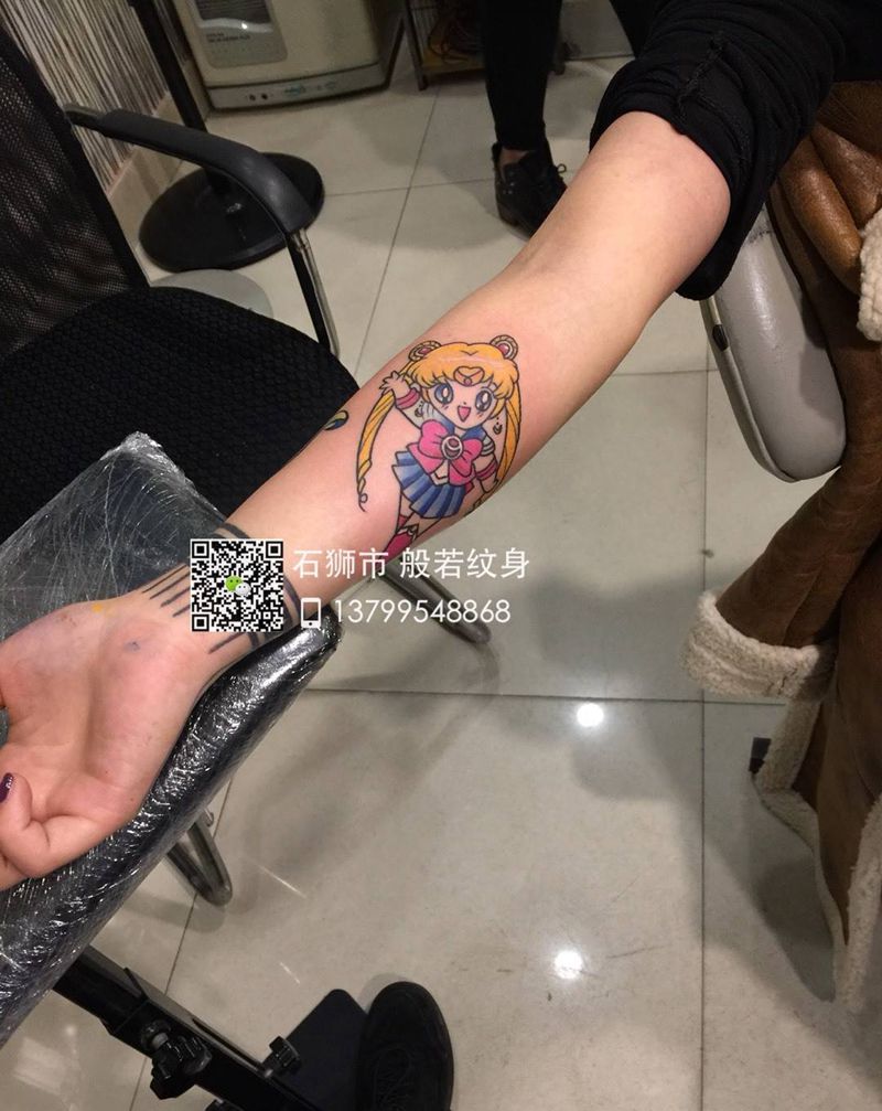 美少女战士纹身纹身图片