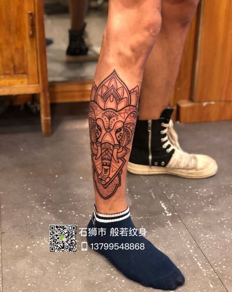 象神纹身纹身图片