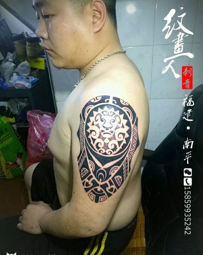 玛雅图腾纹身图片