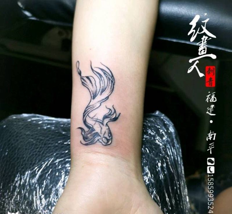 部分小图案纹身图片_手臂腿部图腾几何纹身图案