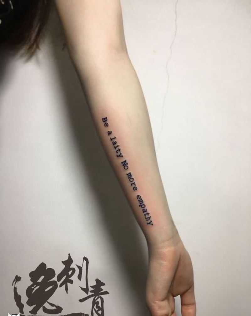 小英文字母纹身图片