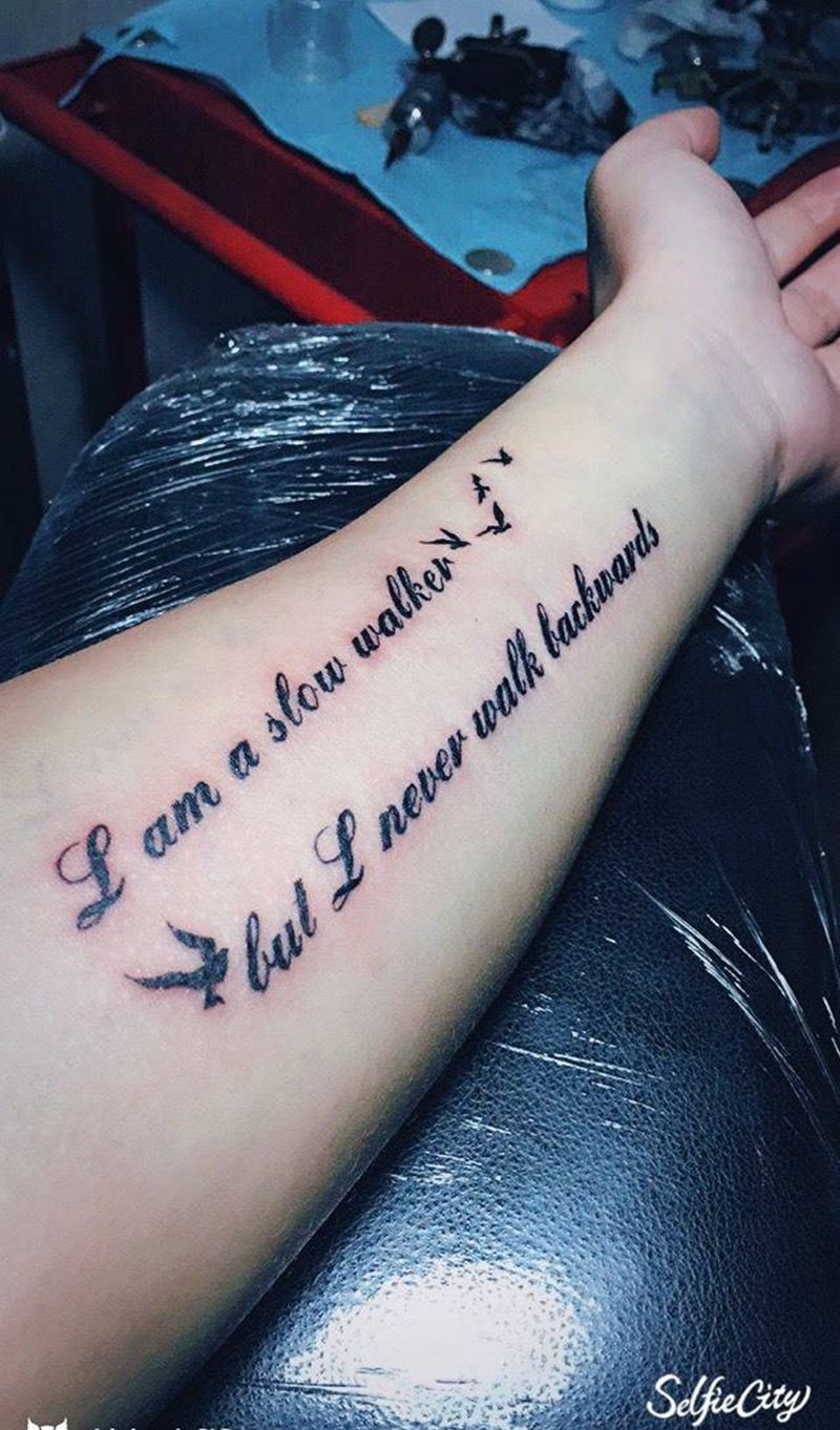 文字设计纹身图片