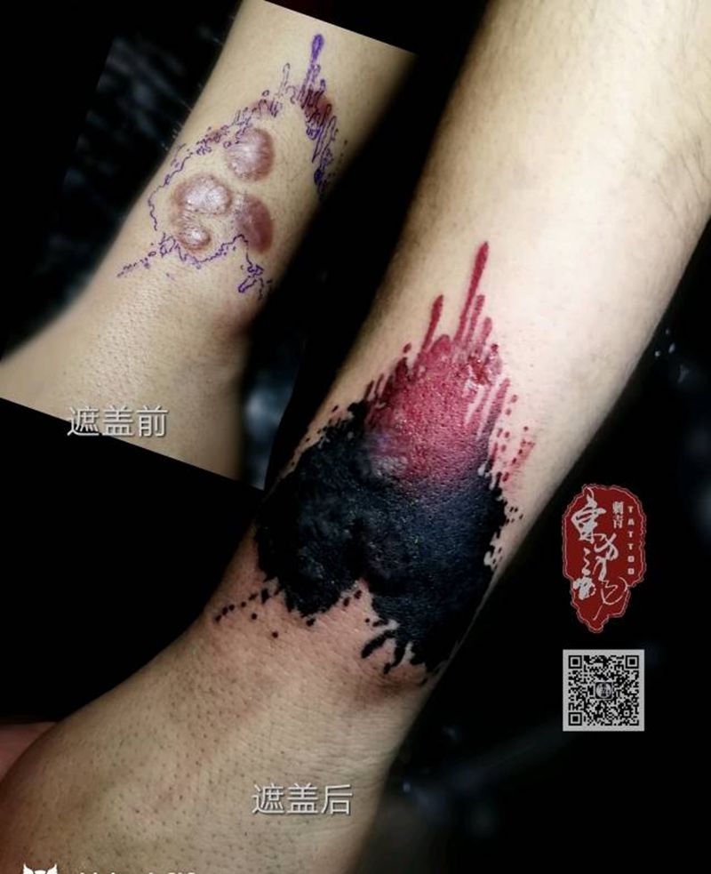 遮盖纹身图片_手臂纹身图案