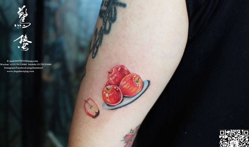 小苹果纹身图片