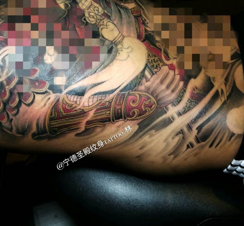 预告纹身图片