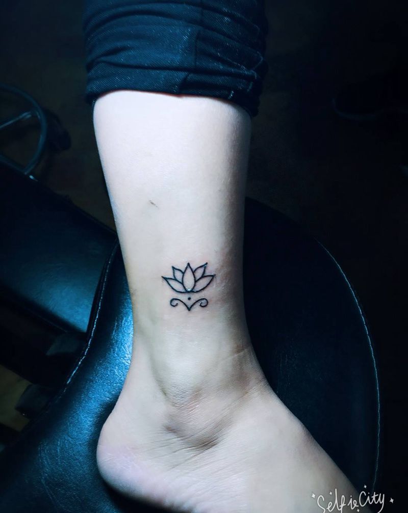 简洁大方纹身图片