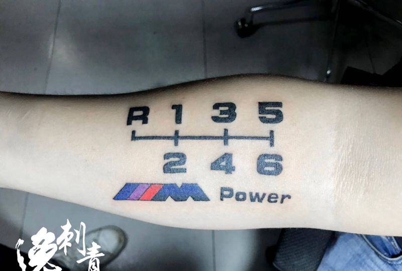 power纹身图片