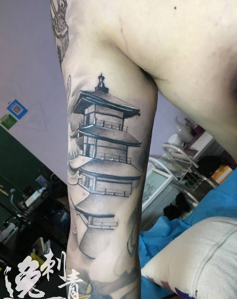 古楼纹身图片