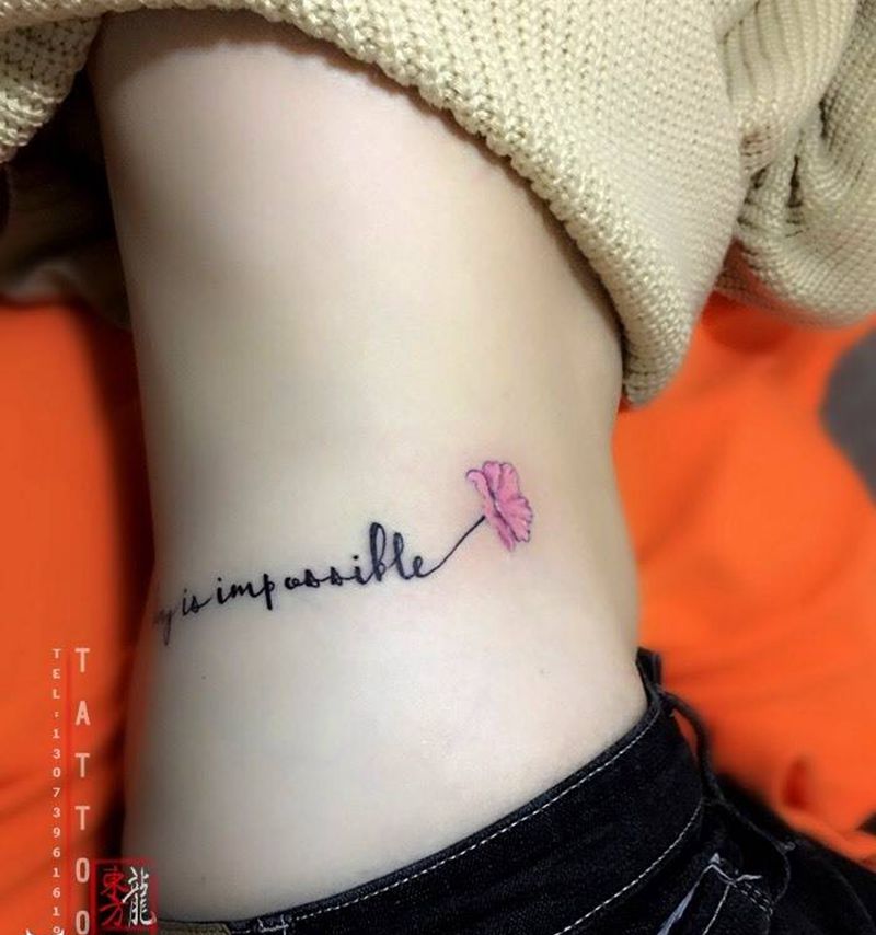 英文纹身纹身图片_成品腰部东方龙宁德纹身图案