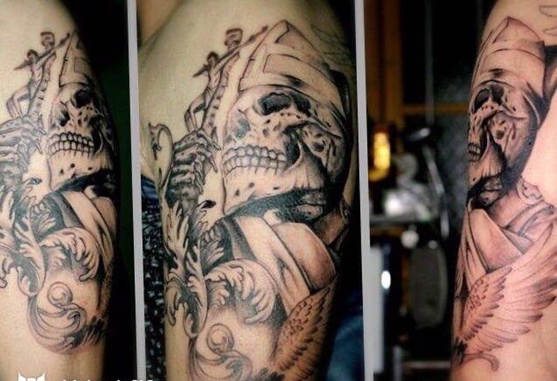 欧美风纹身图片