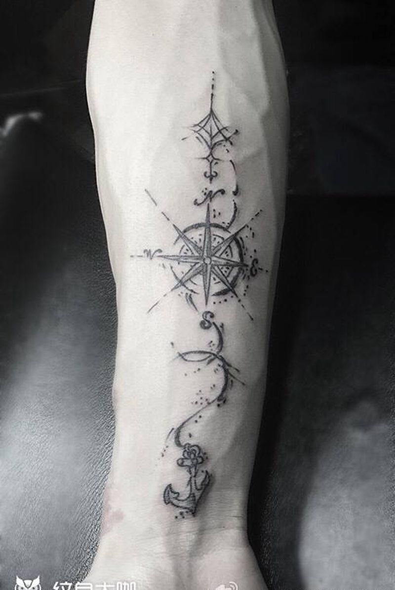 手臂纹身纹身图片_成品手臂东方龙宁德纹身图案