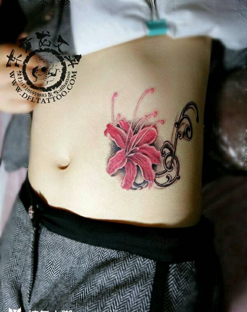 花纹身纹身图片