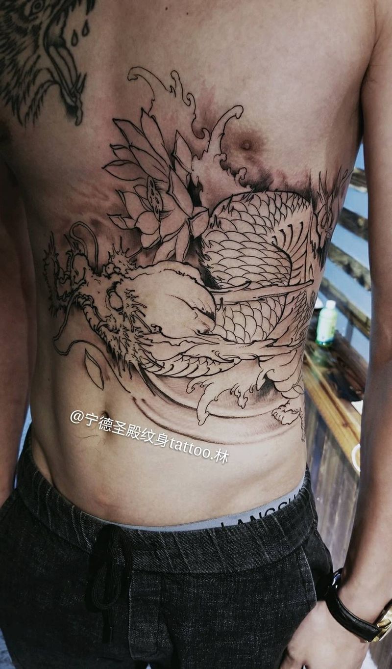 纹「龙」会土？我认为并不会。纹身图片