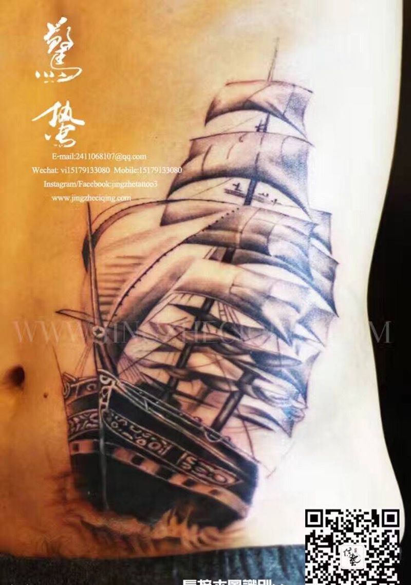 强力遮盖纹身图片