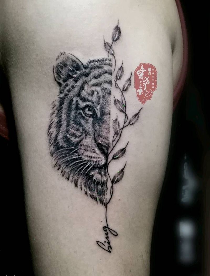 点刺纹身图片_手臂点刺纹身图案