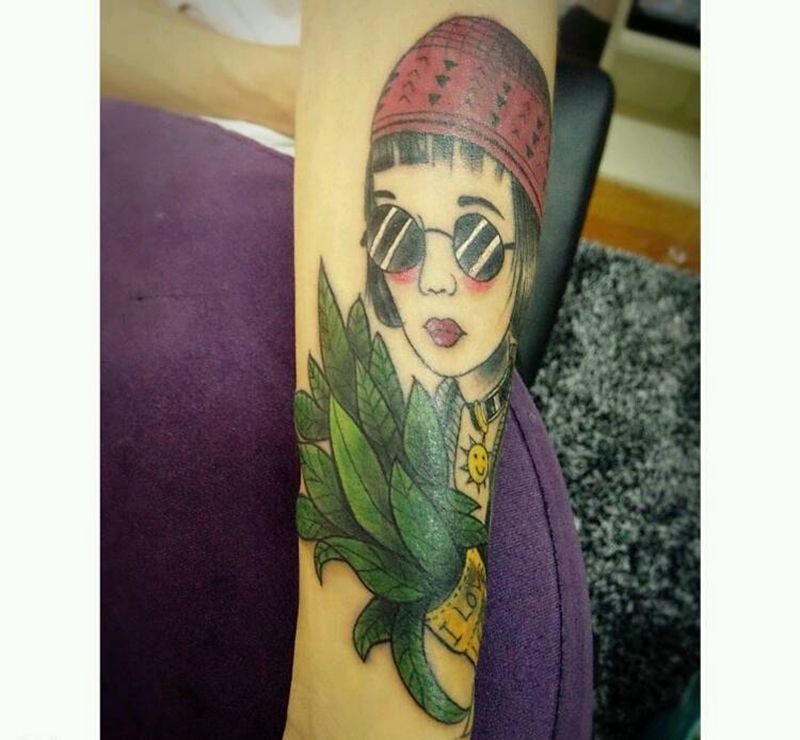 遮盖图腾纹身图片