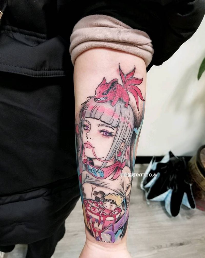 黑暗又清新纹身图片