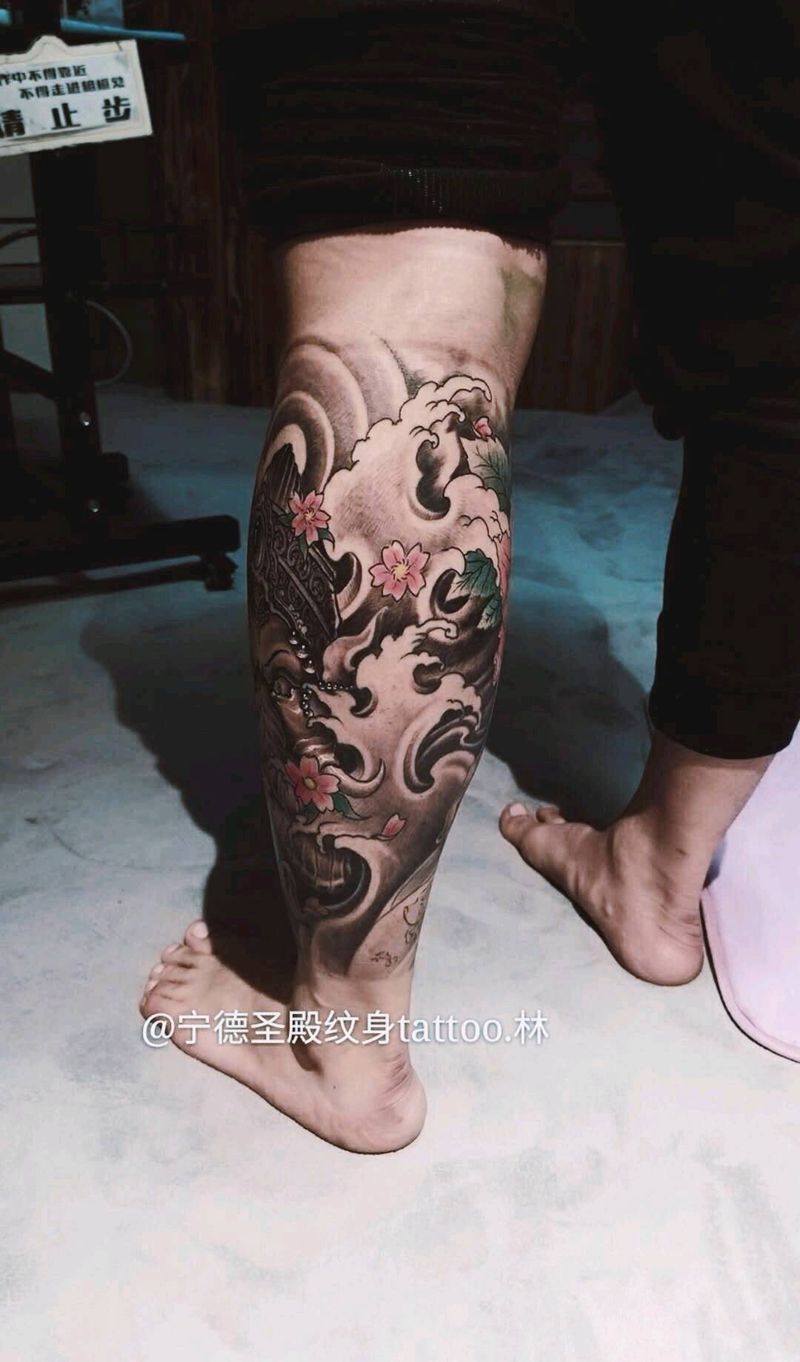 元素饱满不杂乱纹身图片