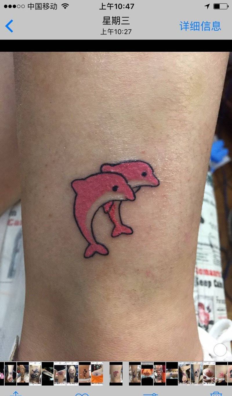 小清新纹身图片