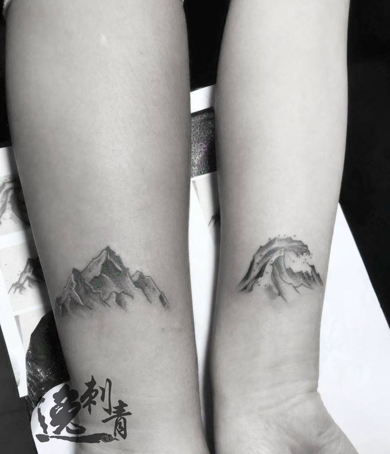 山盟海誓纹身图片