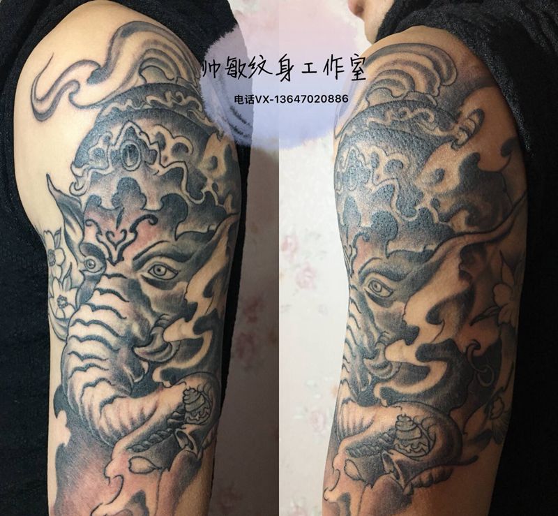 恢复作品纹身图片_手臂纹身图案